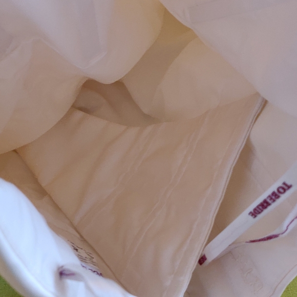 White Party / Bridal Satin Pleaded Corset Dress with Palantin - Picture 6 of 9